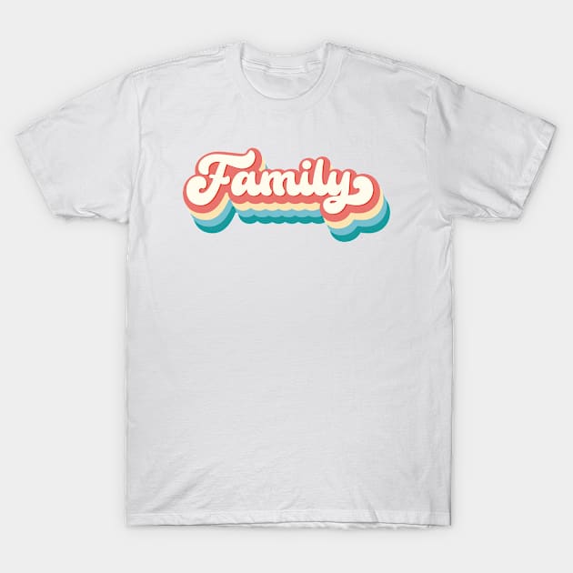 Family T-Shirt by RetroDesign